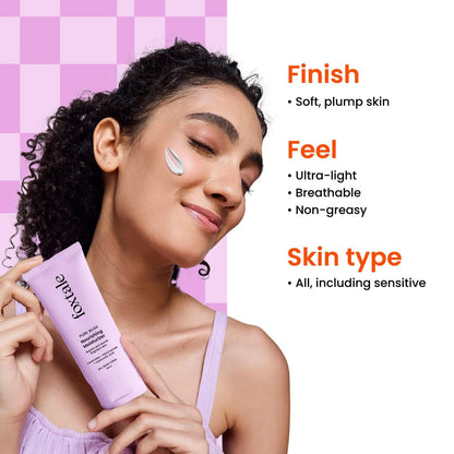 Foxtale Nourishing Ceramide Face Moisturizer - (Pack of 2) with Niacinamide 100 ml