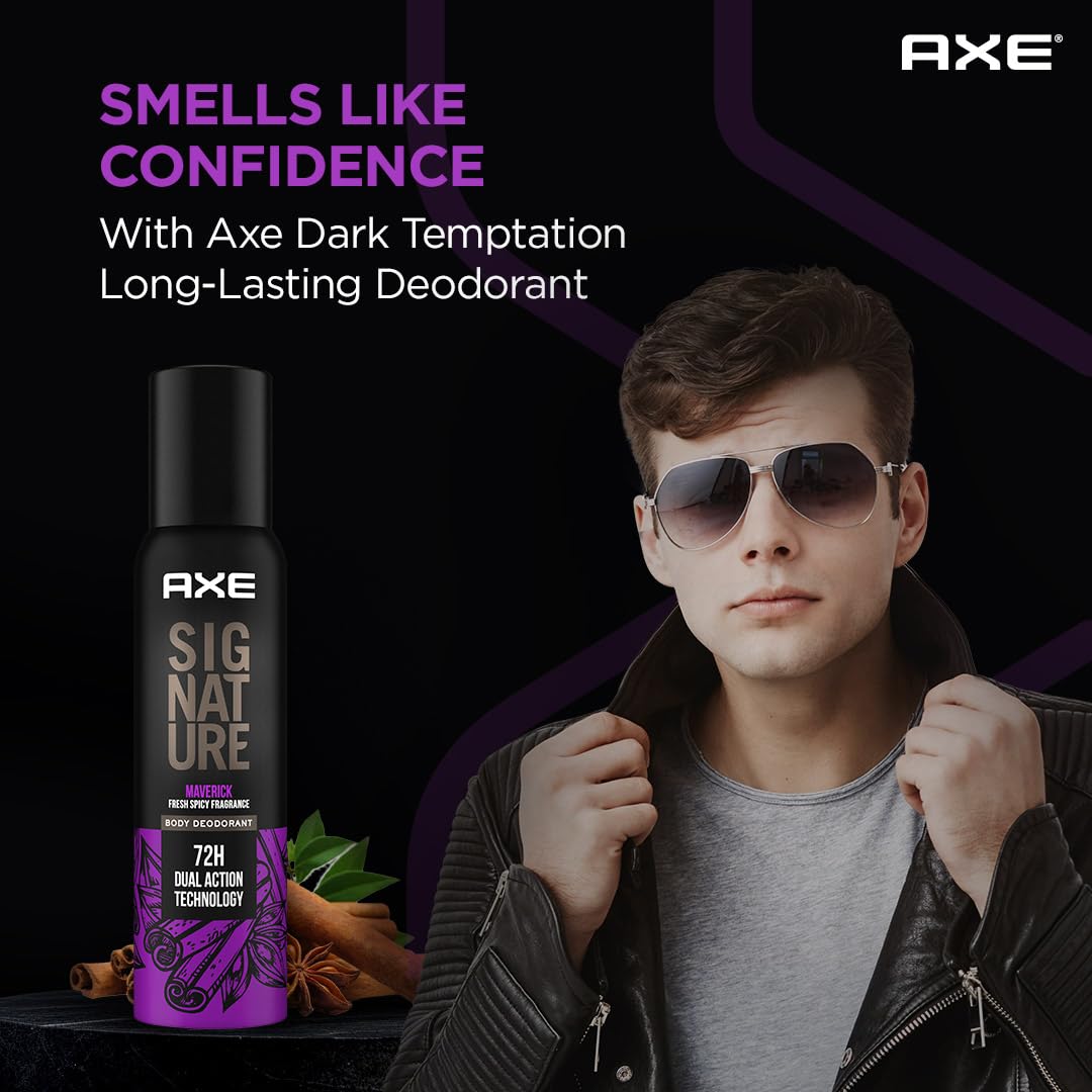 Axe Signature Maverick No Gas Body Deodorant for Men 154 ml