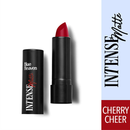 Blue Heaven Intense Matte Lipstick, Cherry Cheer, 4g