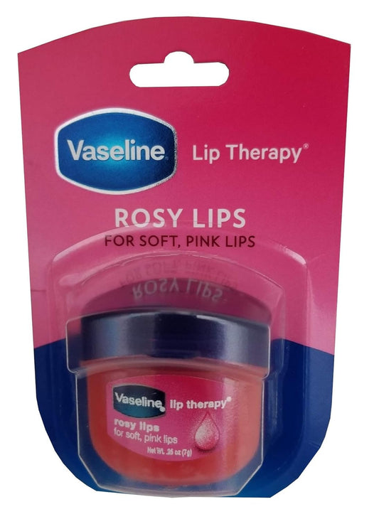 Vaseline Lip Therapy Rosy Lips Flavor Dry Chapped Lips 7g Pink