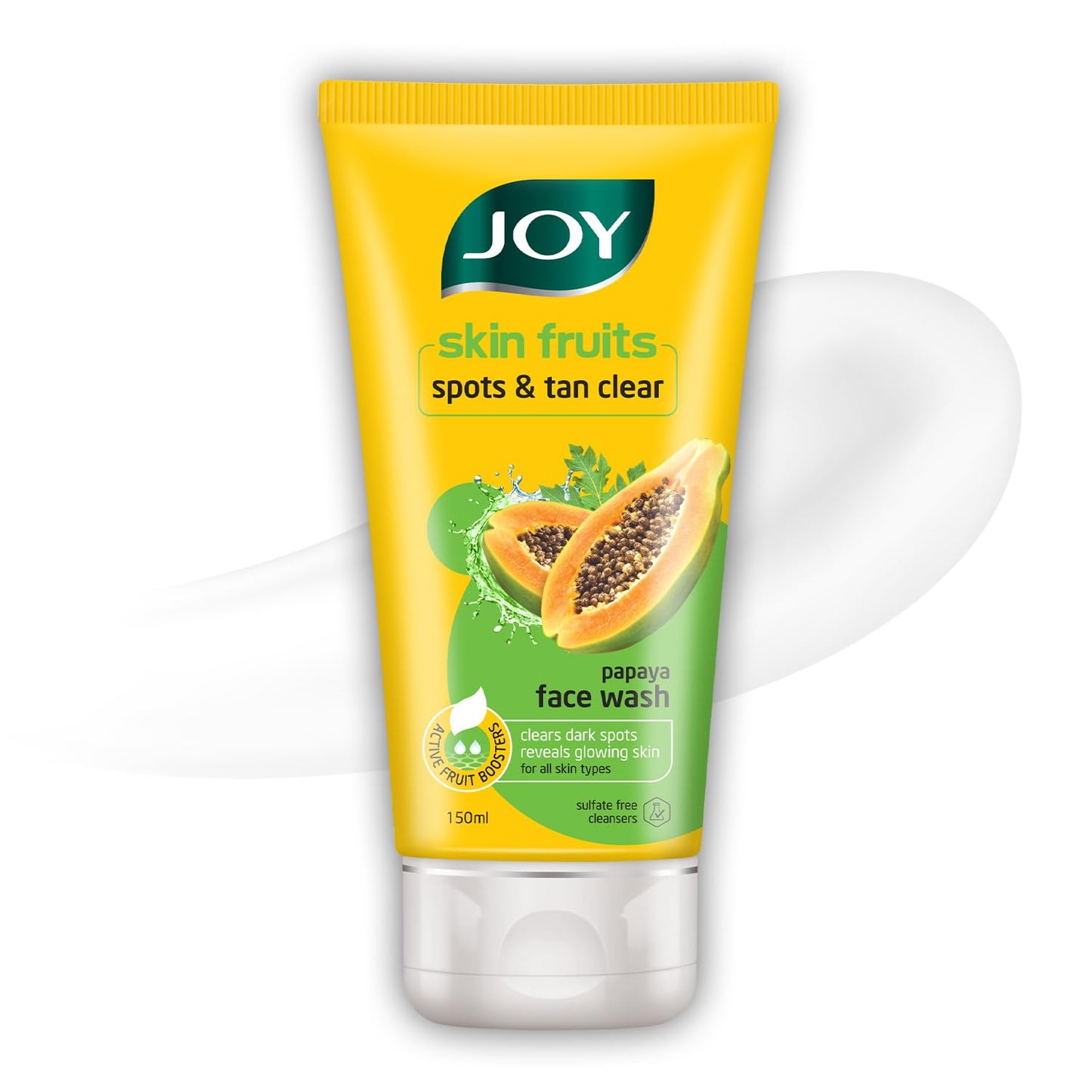 Joy Skin Fruits Spots & Tan Clear Face Wash 150ml For Healthy Glowing skin