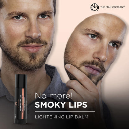 The Man Company Lip Balm for Dry, Chapped and Dark Lips - 4gm