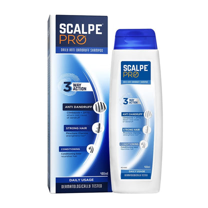Scalpe Pro Daily Anti-Dandruff Shampoo For Women & Men  400ml