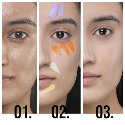 INSIGHT Pro Concealer Palette - Shade Corrector Makeup Wheel for Face  15gm