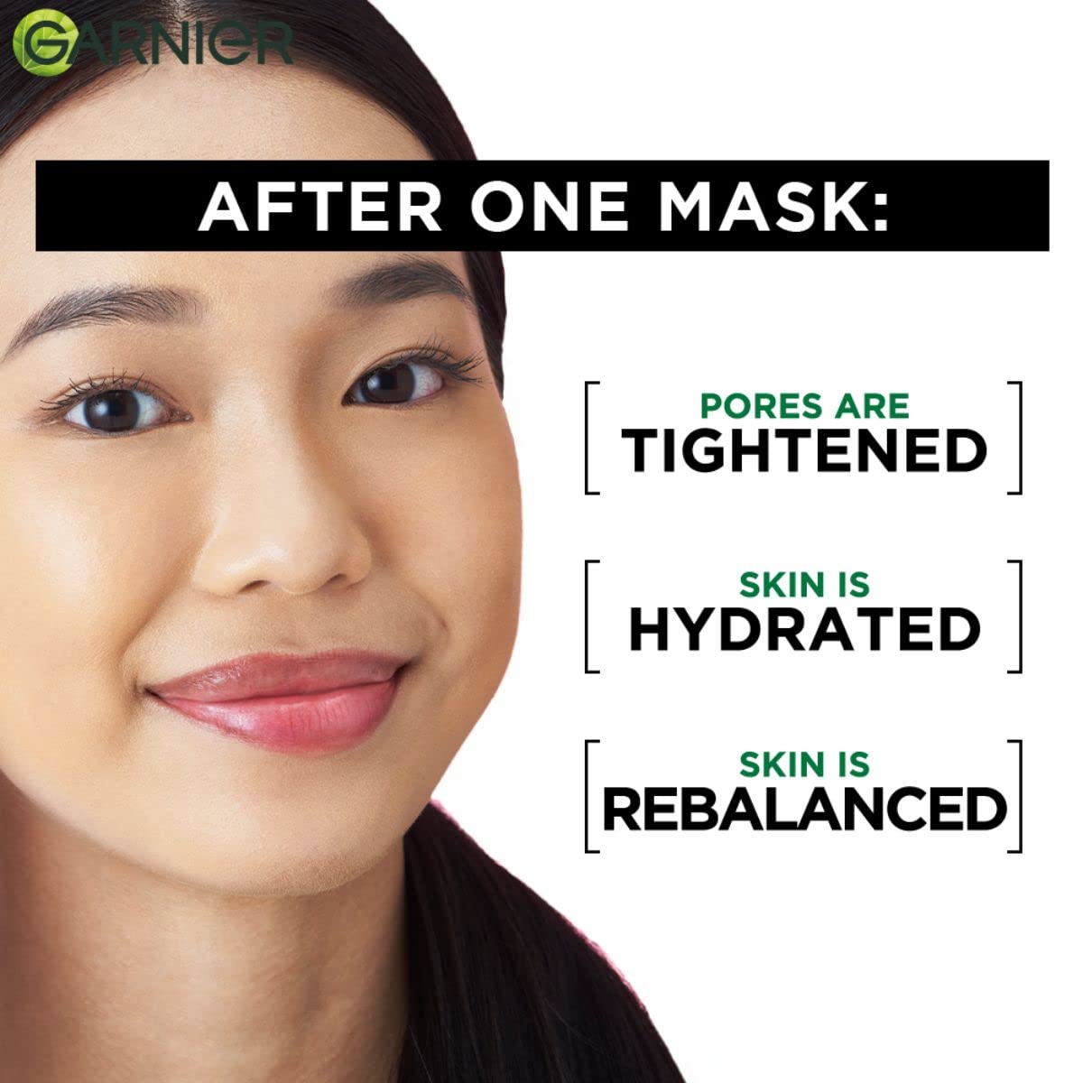 Garnier Black Serum Mask Pure Charcoal Hydrating and refreshed feel on skin  28gm