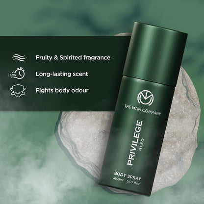 The Man Company Deodorant Combo for Men -150ml*3 | Premium Body Spray For Man