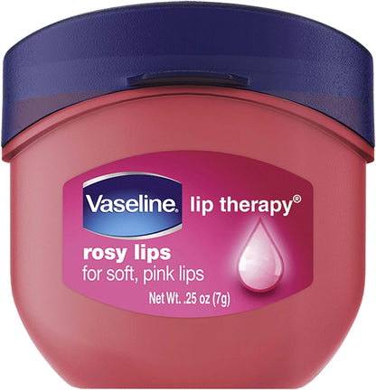 Vaseline Lip Therapy Rosy Lips Flavor Dry Chapped Lips 7g Pink