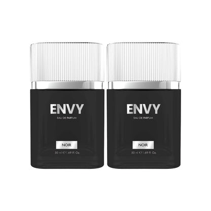 ENVY Noir Perfume For Men - 50ML Each, Pack of 2 Premium & Long Lasting Perfume