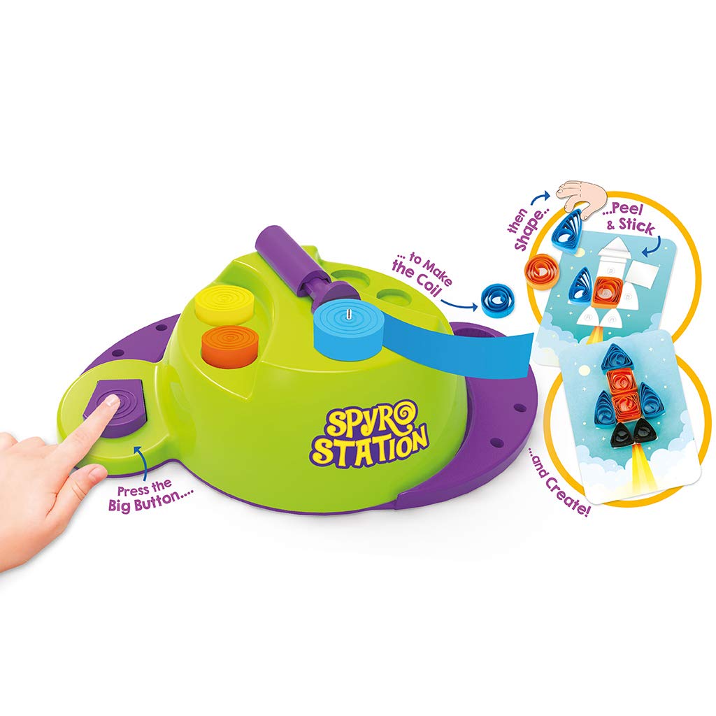 Quill On Spyrosity Explore - Quilling Based Creative Toy And Activity Set - With Patent Pending Motorized Tool