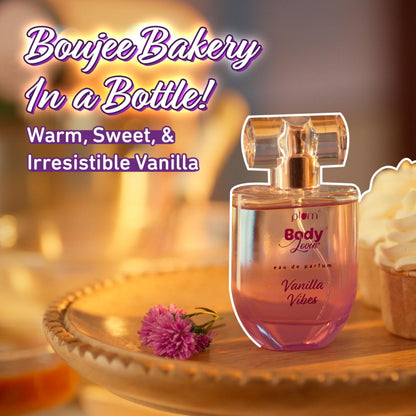 Plum BodyLovin' Vanilla Vibes Eau De Perfume  Long Lasting & Premium Warm Vanilla Fragrance