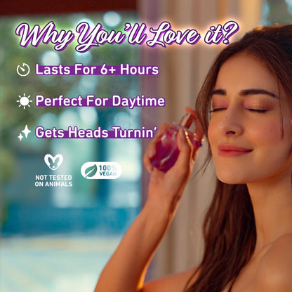 Plum BodyLovin' Vanilla Vibes Eau De Perfume  Long Lasting & Premium Warm Vanilla Fragrance