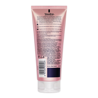 Vaseline Gluta-Hya Dewy Radiance Lotion for Face & Body 200ml