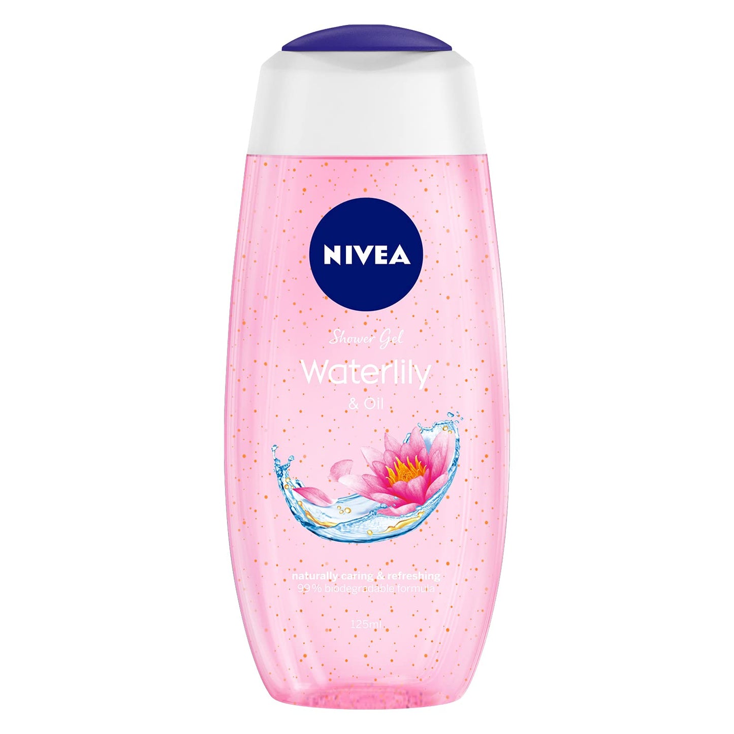 NIVEA Waterlily & oil 125 ml Body Wash Clean, Healthy & Moisturized Skin