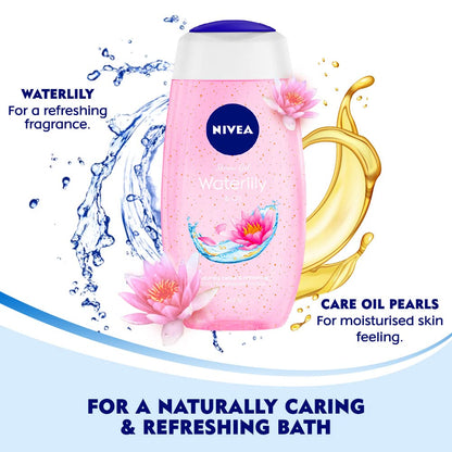 NIVEA Waterlily & Oil 250ml Body Wash Clean, Healthy & Moisturized Skin