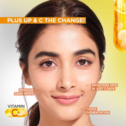 Garnier Vitamin C Face Serum for Skin Brightening & Anti-Dark Spots 15ml