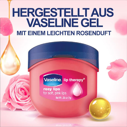 Vaseline Lip Therapy Pink Rosy Lips 7g