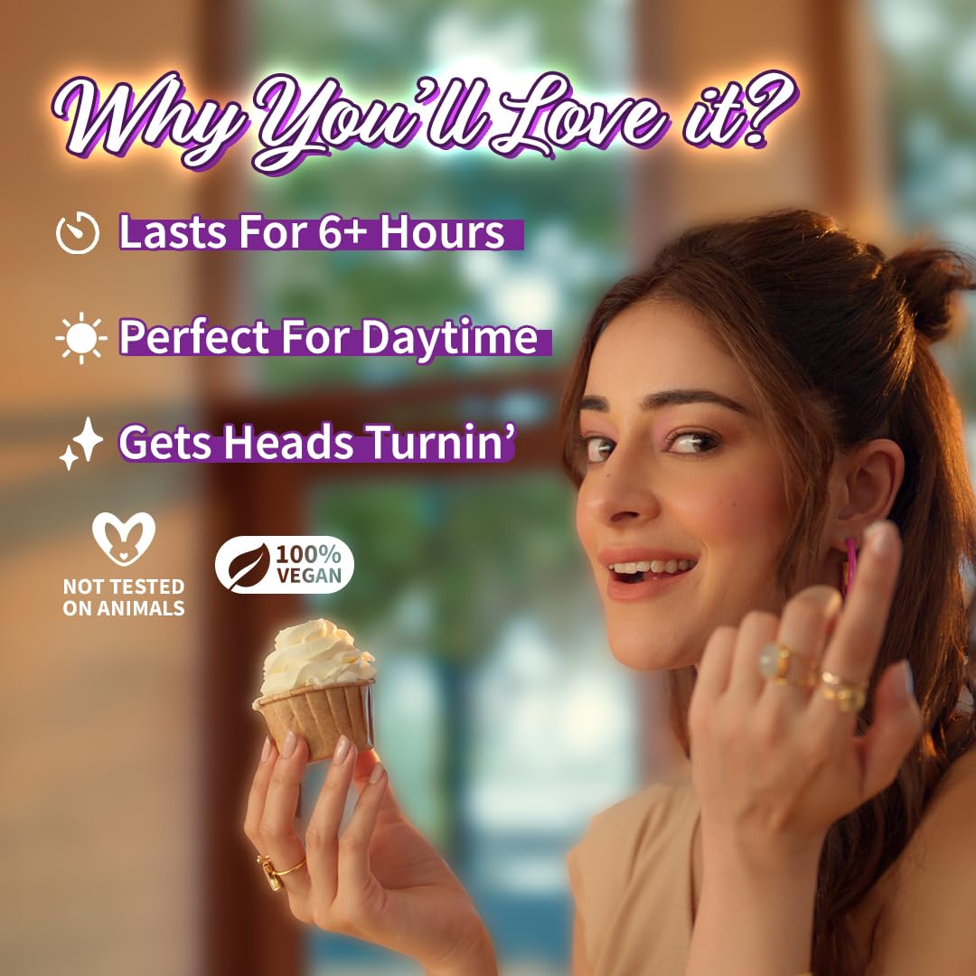 Plum BodyLovin Vanilla Vibes Perfume  Long Lasting & Premium Warm Fragrance 15ml