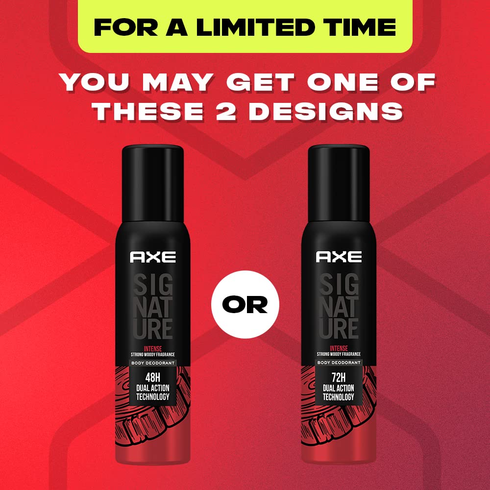 AXE Signature Intense Long Lasting No Gas Body Perfume Spray For Men 200 Ml