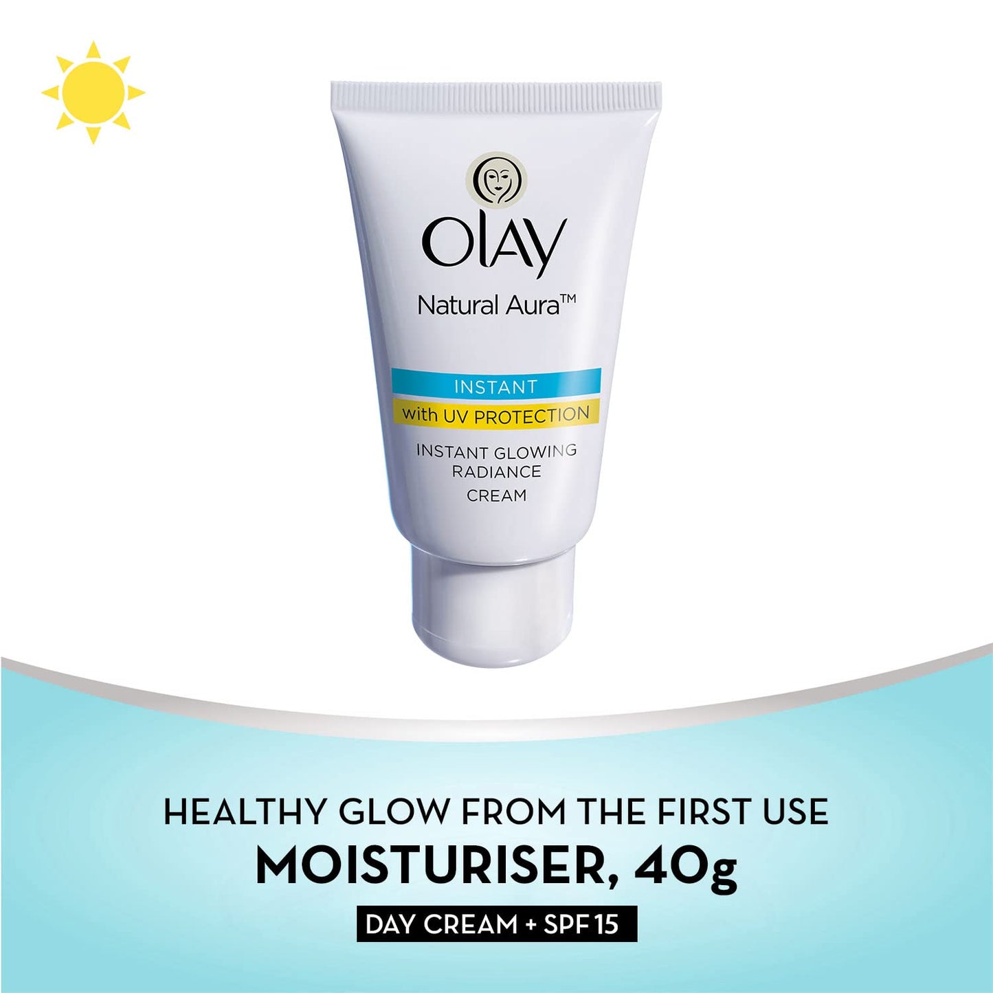Olay Cream Natural Aura Vitamin B3, Pro B5, E With Uv Protection,40 Gm