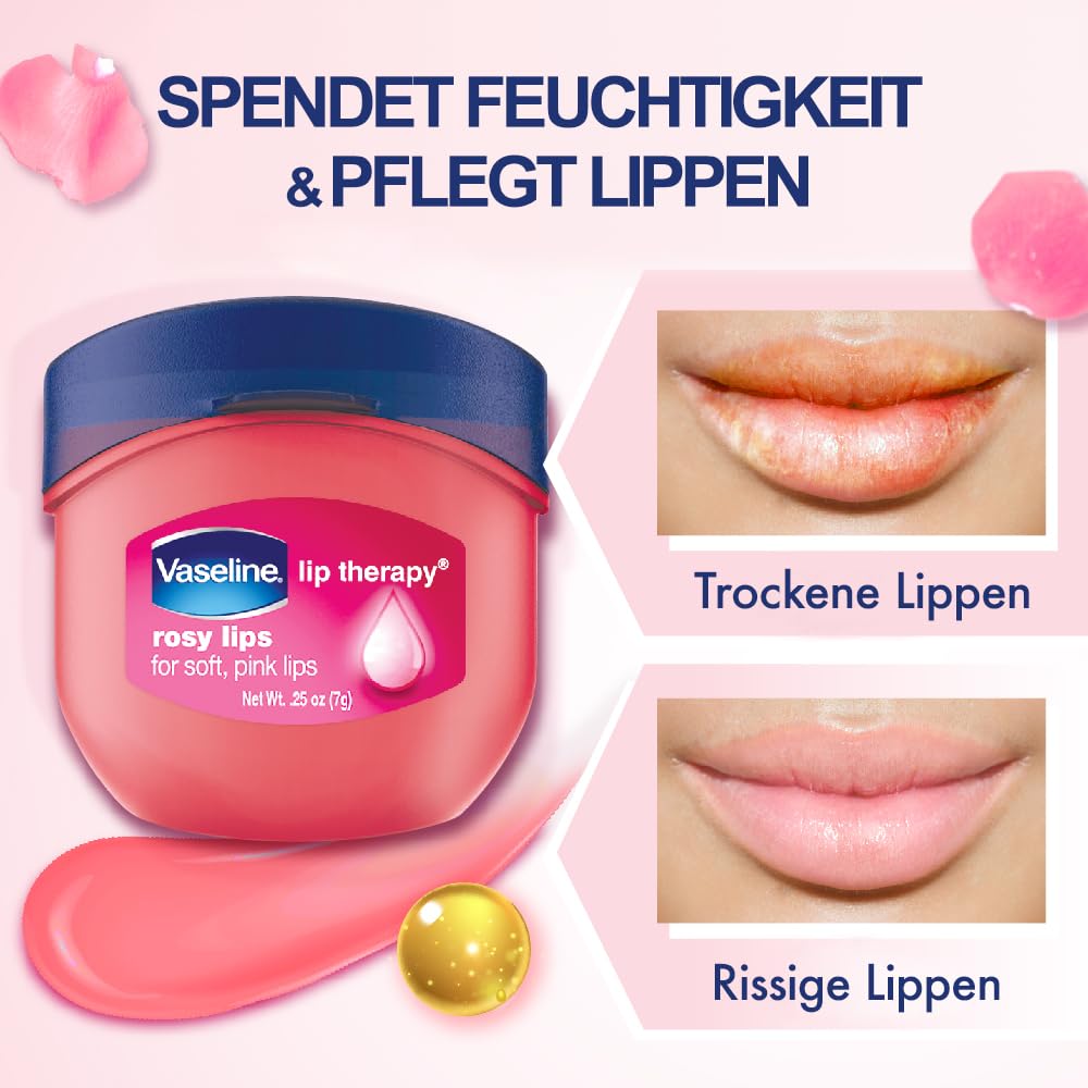 Vaseline Lip Therapy Pink Rosy Lips 7g