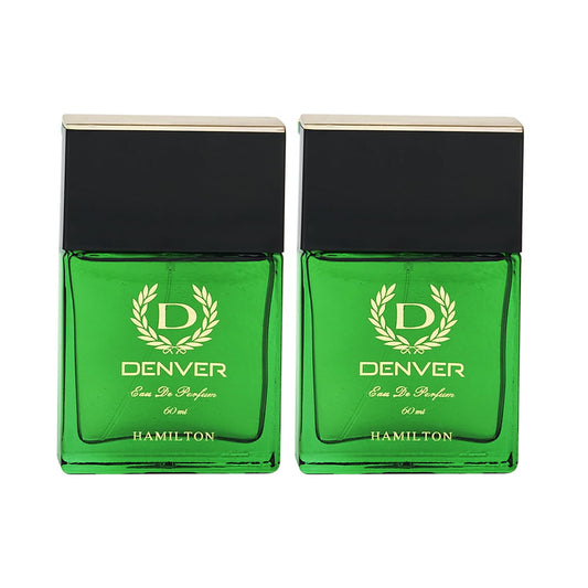 DENVER Hamilton Perfume For Men  60ML Each Pack Of 2 Long Lasting Perfume