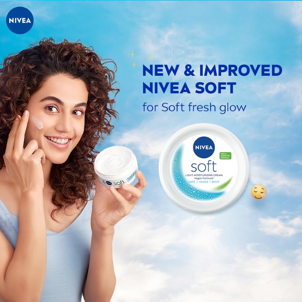 NIVEA Soft Light Moisturizer For Smooth Healthy Skin 300 ml