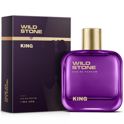 Wild Stone King Perfume for Men, 100ml Luxury Eau De Parfum  Long-Lasting Fragrance