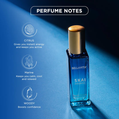 Bella Vita Luxury Skai Aquatic Long Lasting Unisex EDC 20ml