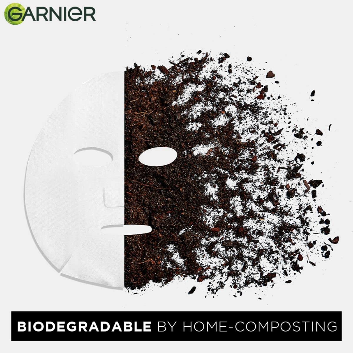 Garnier Black Serum Mask Pure Charcoal Hydrating and refreshed feel on skin  28gm