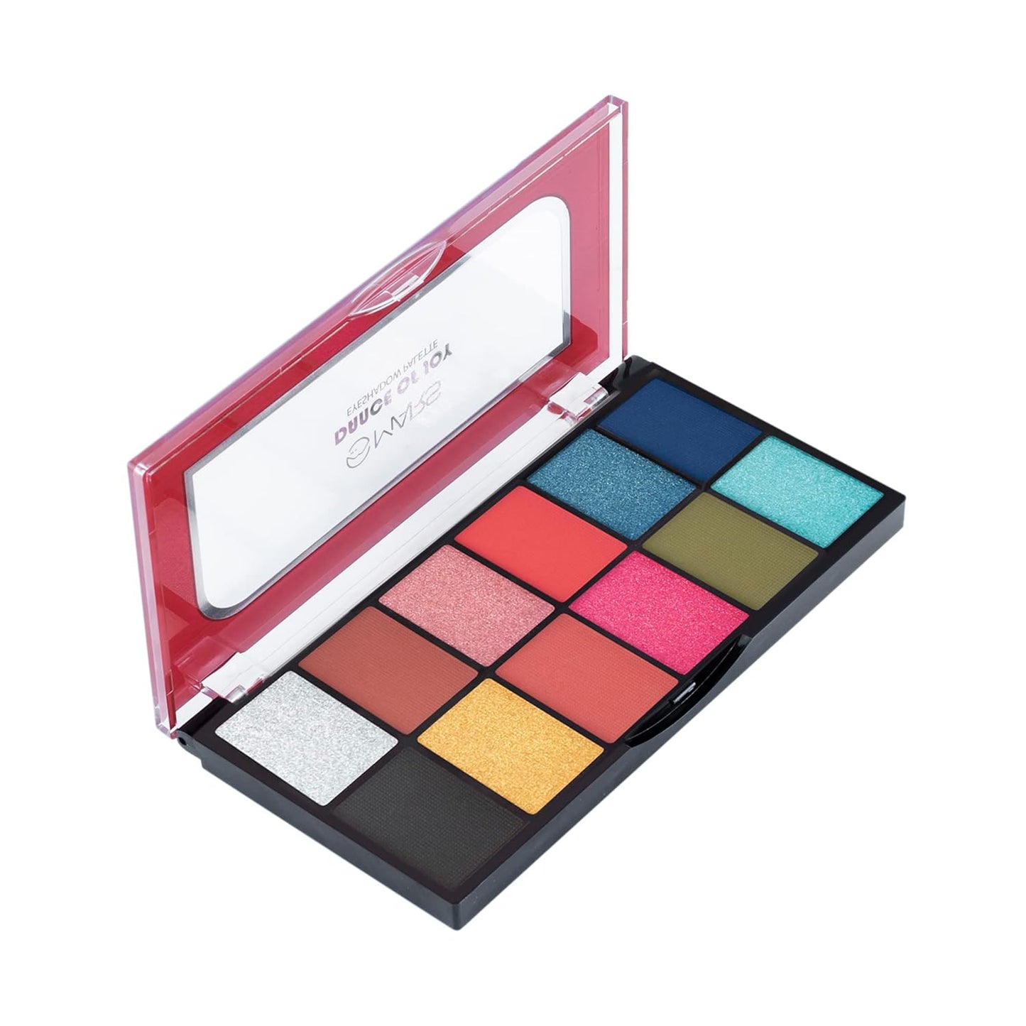 Mars 12 Color Shade Dance of Joy Eyeshadow Palette Multicolor Shimmery Finish