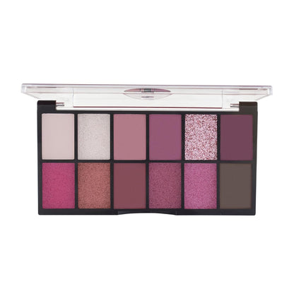 MARS 12 Shades Dance of Joy Eyeshadow Palette Matte and Shimmer Finish Multicolor