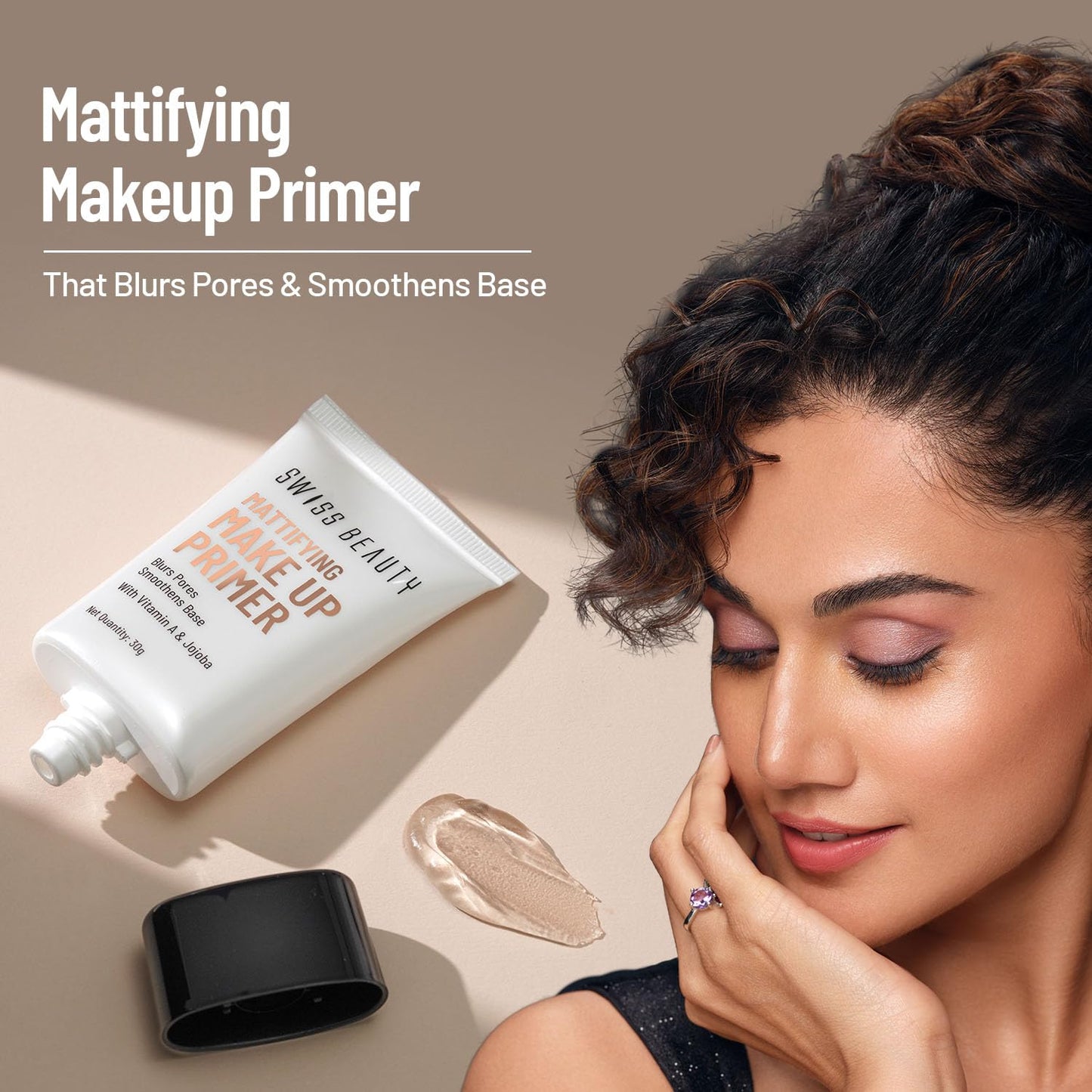 Swiss Beauty Mattifying Makeup Primer Minimises Pores  30ml