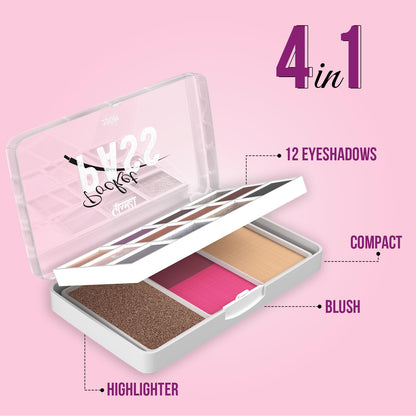 Glam21 Pocket Pass All-in-one Makeup Face Palette Highly Pigmented