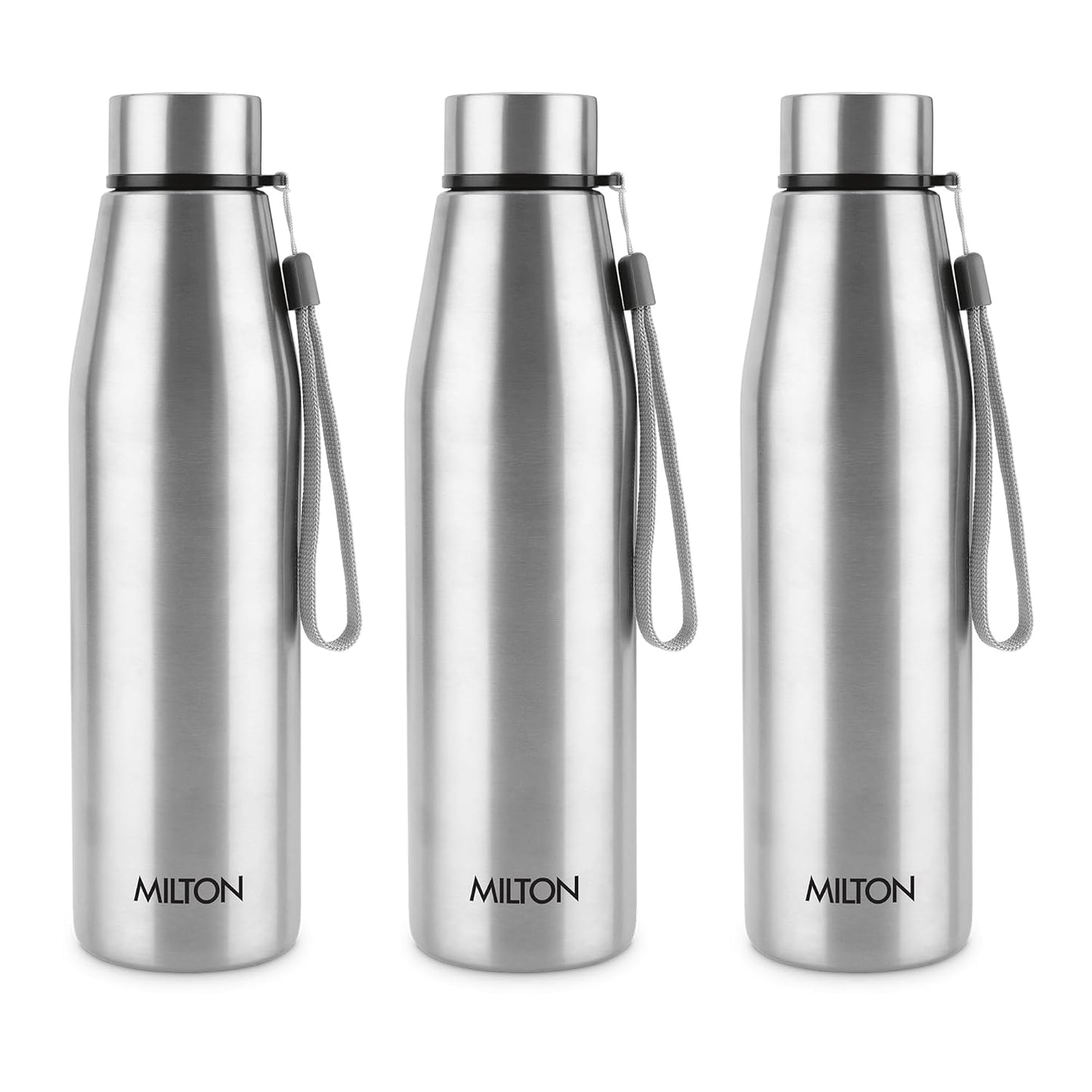 MILTON Drift 1000 Stainless Steel Water Bottle 950 ml, Set of 3