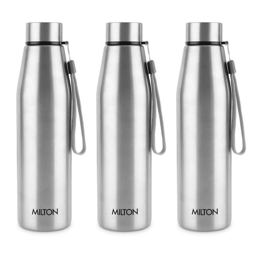 MILTON Drift 1000 Stainless Steel Water Bottle 950 ml, Set of 3