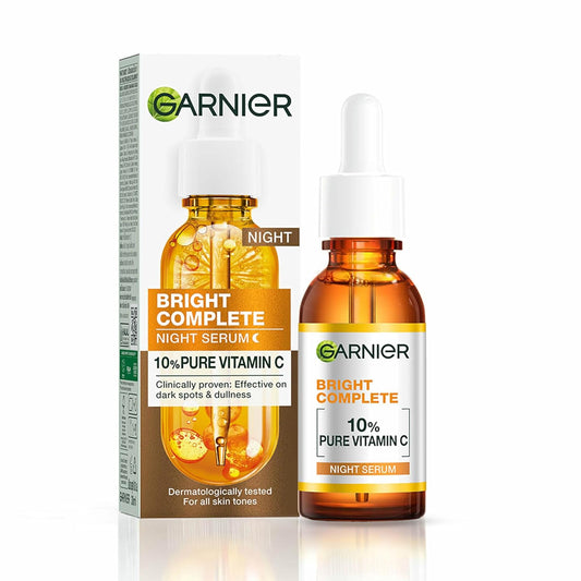 Garnier Bright Complete Night Vitamin C Serum All Skin Types 30ml