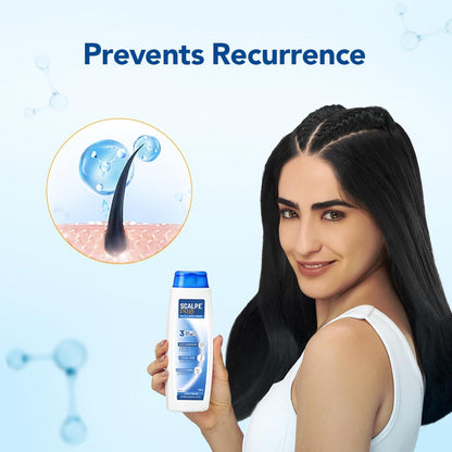 Scalpe Pro Daily Anti-Dandruff Shampoo or Women & Men, 200 Ml