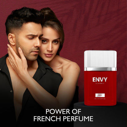 ENVY Fiery Perfume For Men - 50ML Each, Pack of 2Premium & Long Lasting Perfume Eau de Parfum