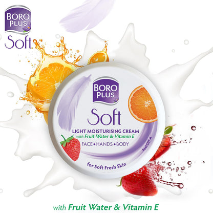 BoroPlus Soft Light Moisturising Cream Light & Non-sticky 100 ml