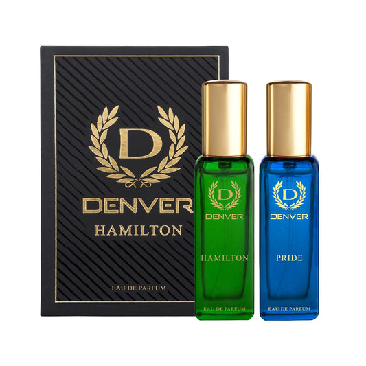 DENVER Hamilton & Pride EDP Perfume Gift Set For Men - 20 ML Each