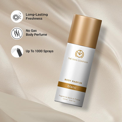 The Man Company B1G1 Blanc Body Perfume for Men - 120ml*2