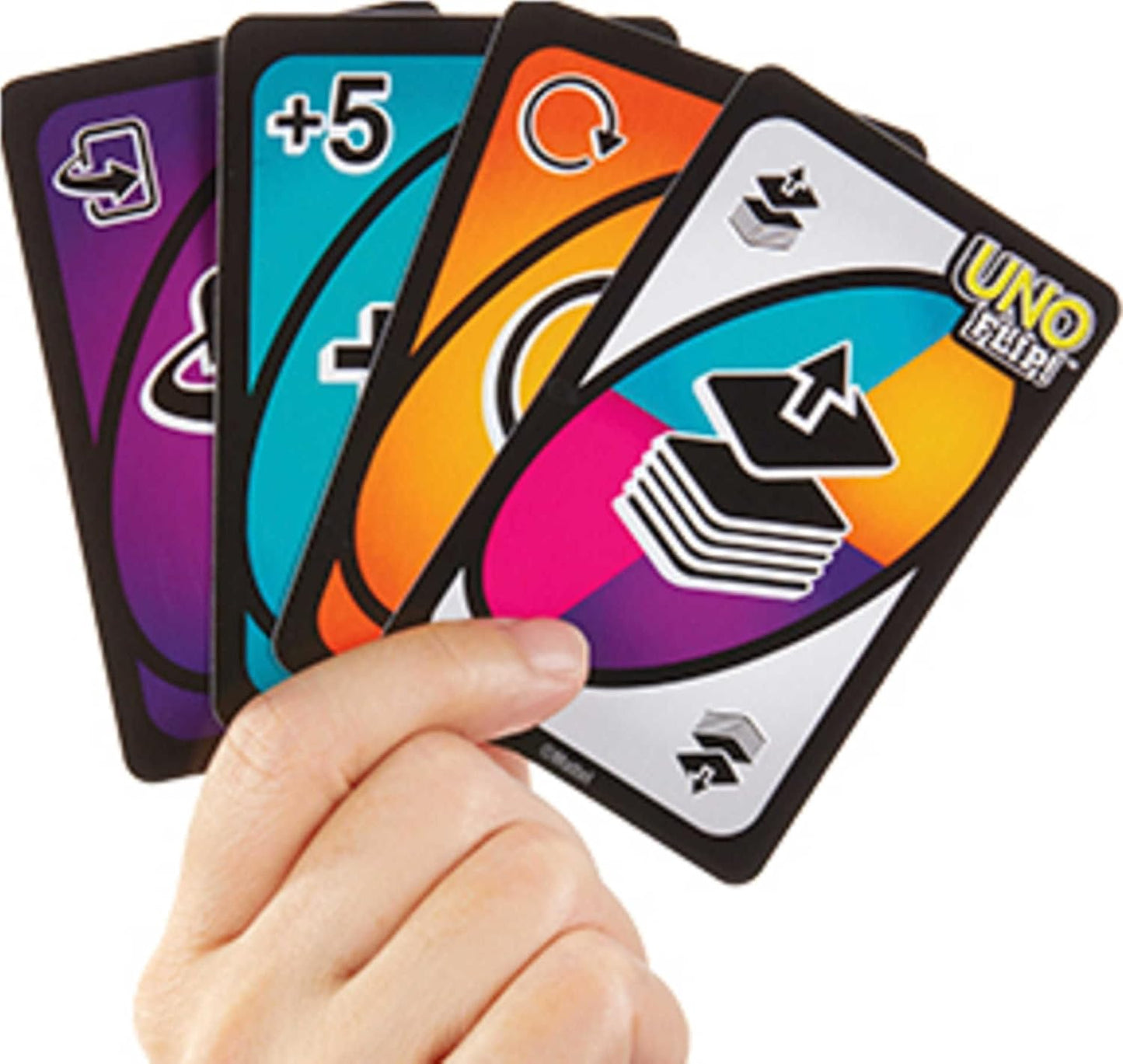 Mattel Games UNO Kid Uno Flip Side Card Game, Multi Color