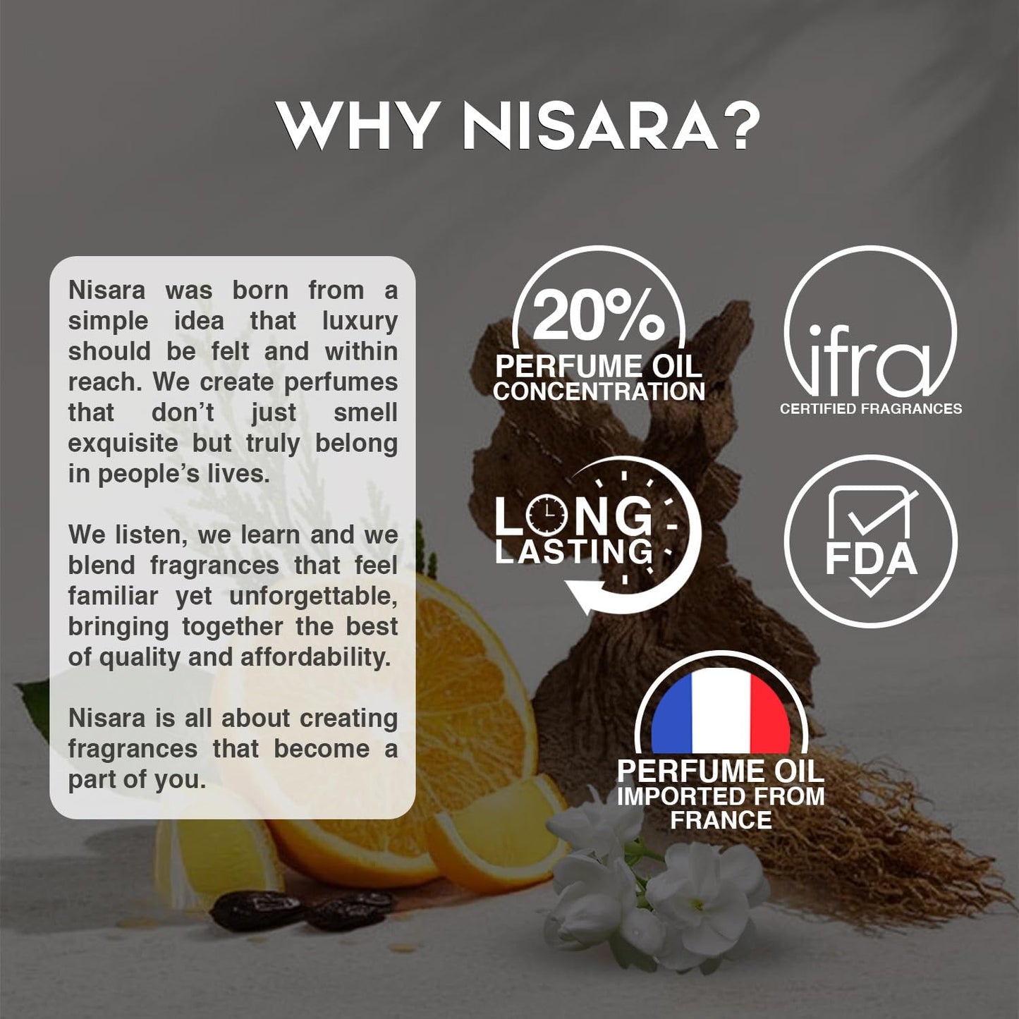 Nisara Men of the Night Perfume for Men - 100 ml Eau De Perfume Premium Perfume For Him