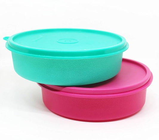 Tupperware Plastic Large Handy Bowl Set, 500Ml, Set Of 2 (Color May Vary)