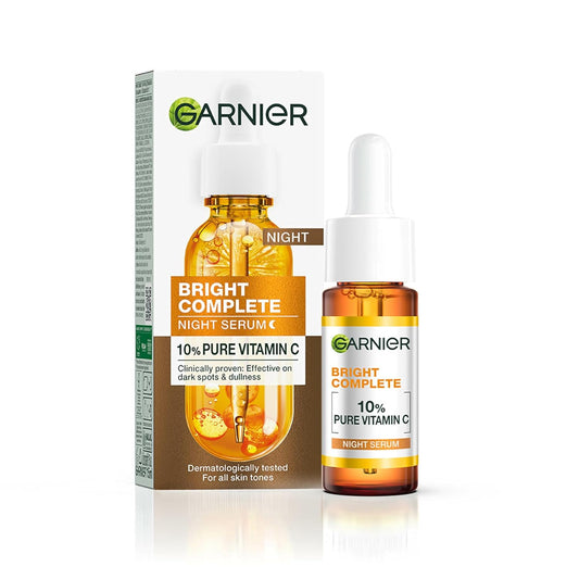 Garnier Bright Complete Night Vitamin C Serum All Skin Types 15ml