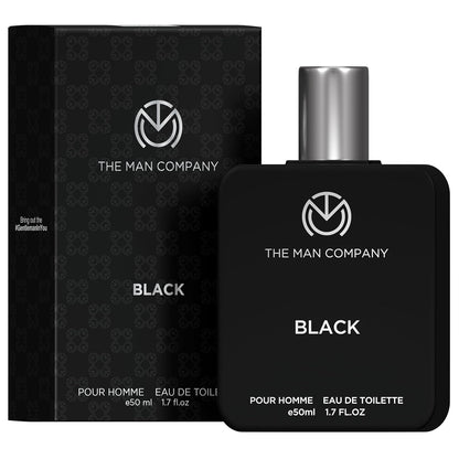 The Man Company Black Edt Perfume For Men - 50Ml