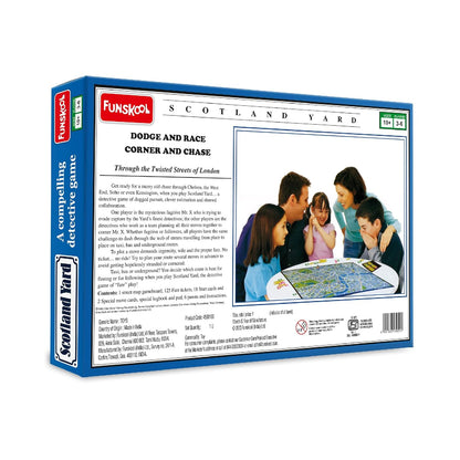 Funskool Scotland Yard, A Compelling Detective Game, Strategy Game