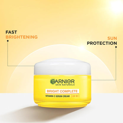 Garnier Skin Naturals Bright Complete Vitamin C Serum UV Cream 45g