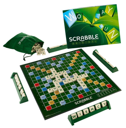 Scrabble Board Game, Word, Letters Game for All Ages