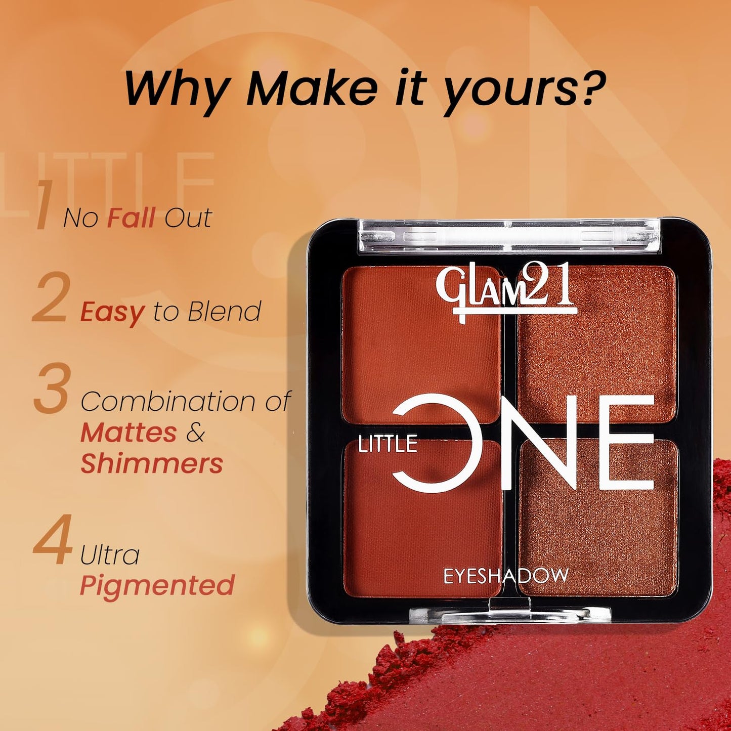 Glam21 Little One 4-in-1 Eyeshadow Palette Firework